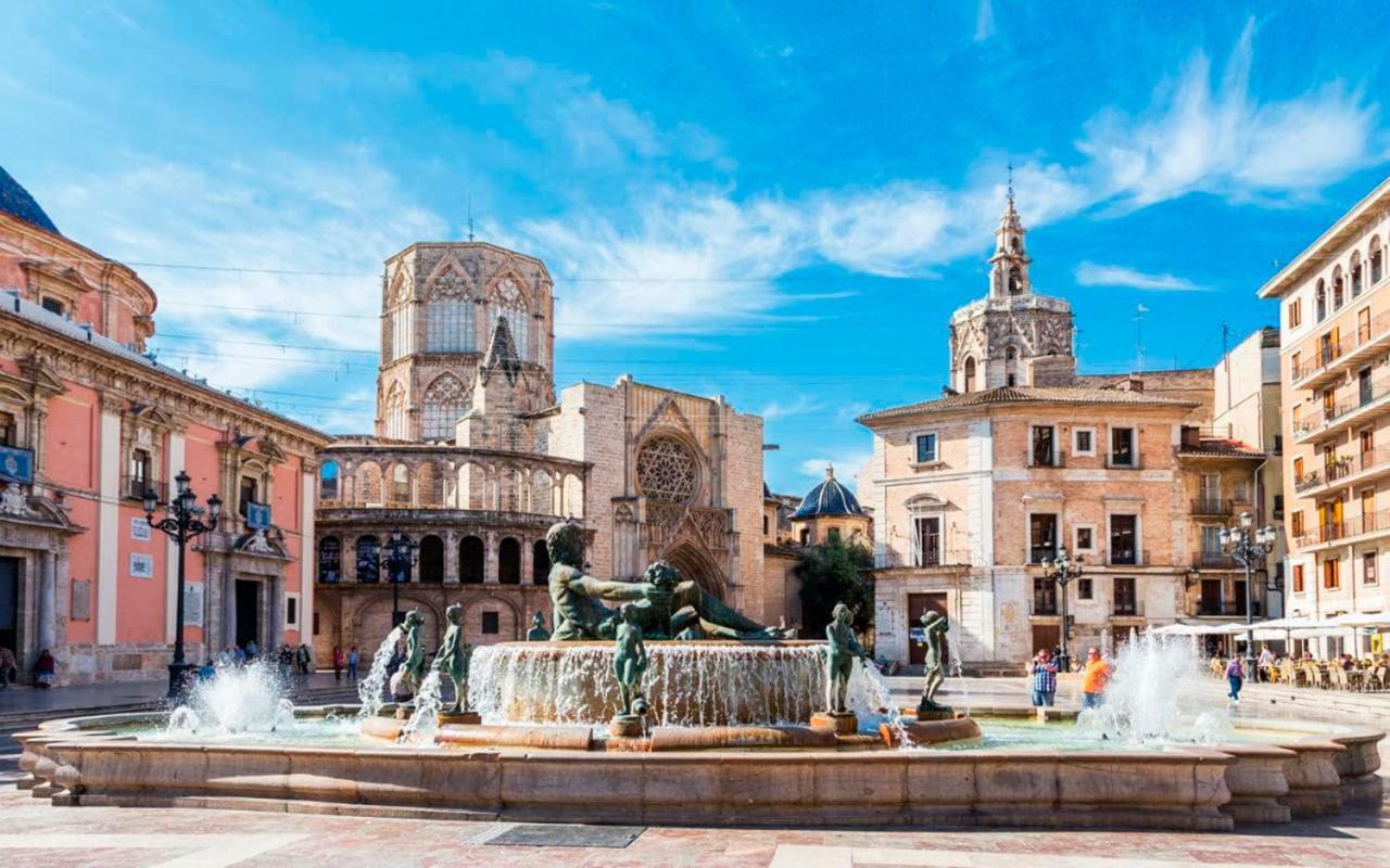 Ferienwohnung Arrendamiento De Temporada En Ruzafa Valencia Exterior foto