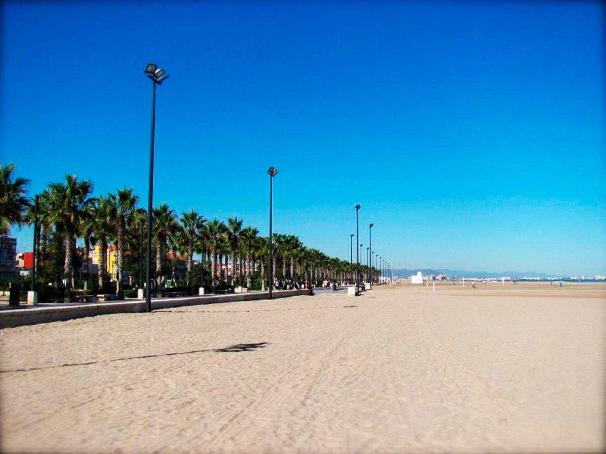 Ferienwohnung Arrendamiento De Temporada En Ruzafa Valencia Exterior foto